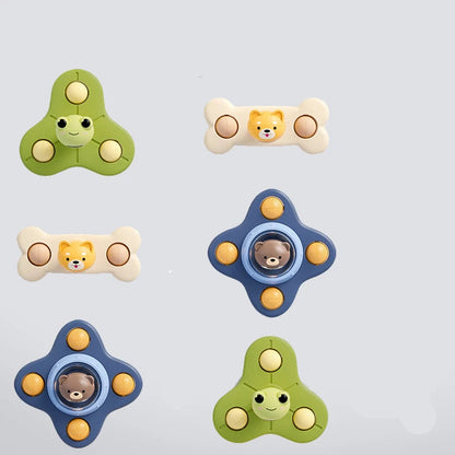 Spinning Suction Toys – drehende Montessori-Spaß für Kleinkinder
