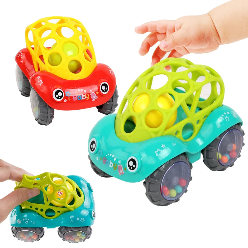 Weiche Silikonautos für Babys – Lernen & Spielen mit Spaß