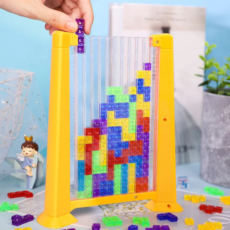 3D Tetris Puzzle – Kreatives Lernspiel für kluge Kinderhände