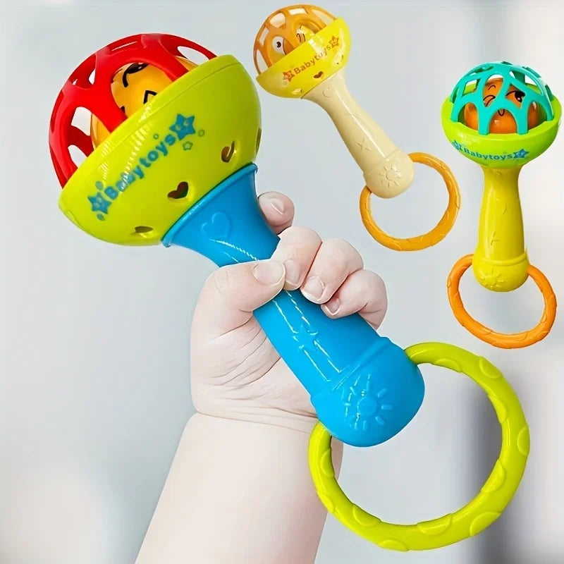 Baby Vibrating Bell Spielzeug – Sicherer Greiftrainer für 0–3 Jahre