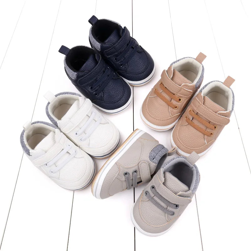 Weiche Baby Prewalker Sneaker für sichere Laufanfänge