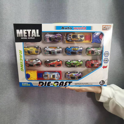 Turbo Mini Stunt Auto – Ziehen-Zurück Power & Mega Springen Aktion für Kids