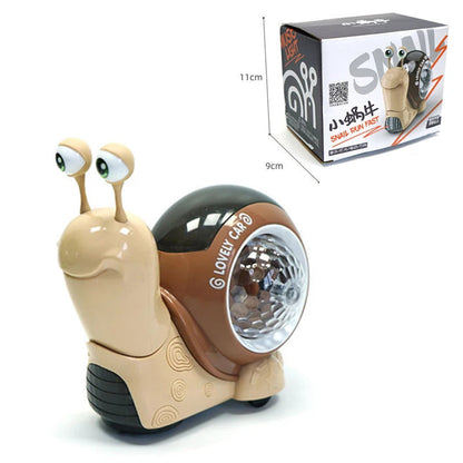 Krabbelnde Krabbe mit Musik & LED – Spaß für kleine Entdecker! Braun