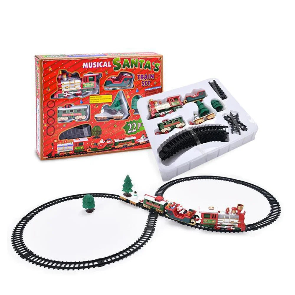 Weihnachtszug mit Licht und Klang Stil 1