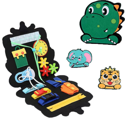 Dinosaurier Montessori Planke – Feinmotorik & Selbstständigkeit fördern