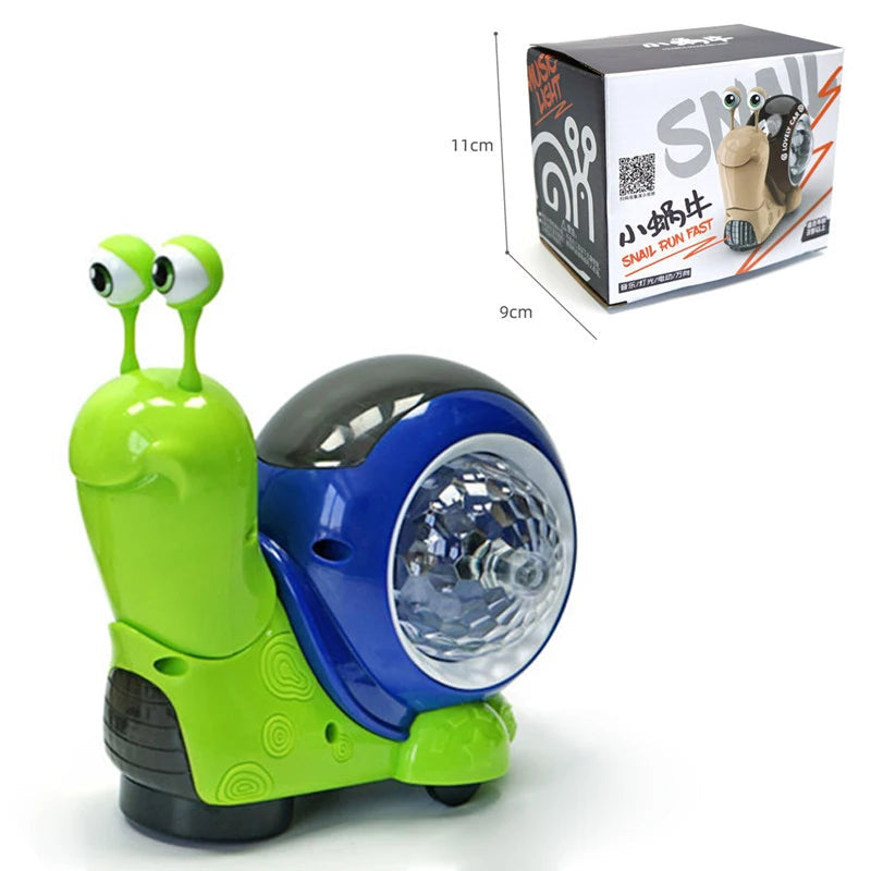 Krabbelnde Krabbe mit Musik & LED – Spaß für kleine Entdecker! Grün