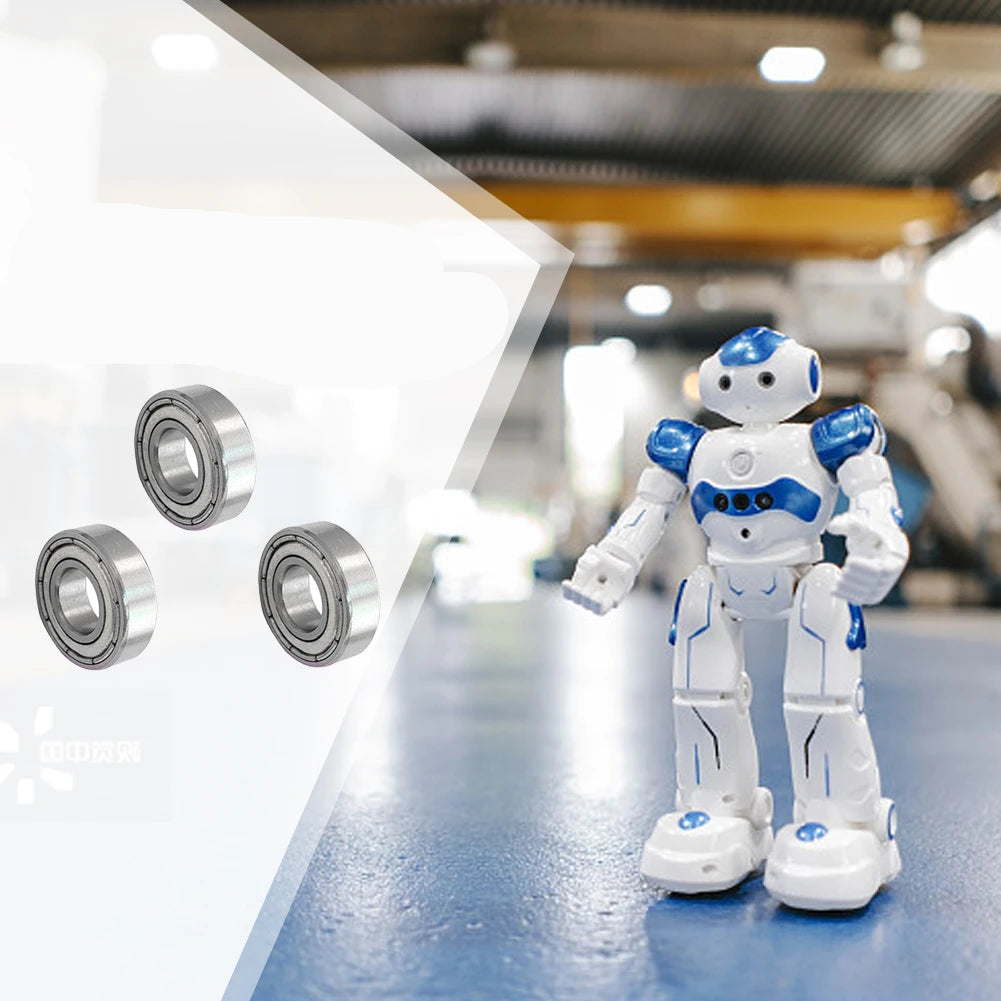 10er Satz Kugellager – Hochwertiger Kohlenstoffstahl, doppelt abgedichtet