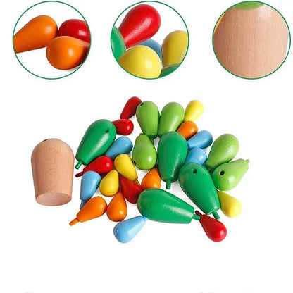 Montessori Kaktus Bau-Satz – Kreativität & Geschick spielerisch fördern
