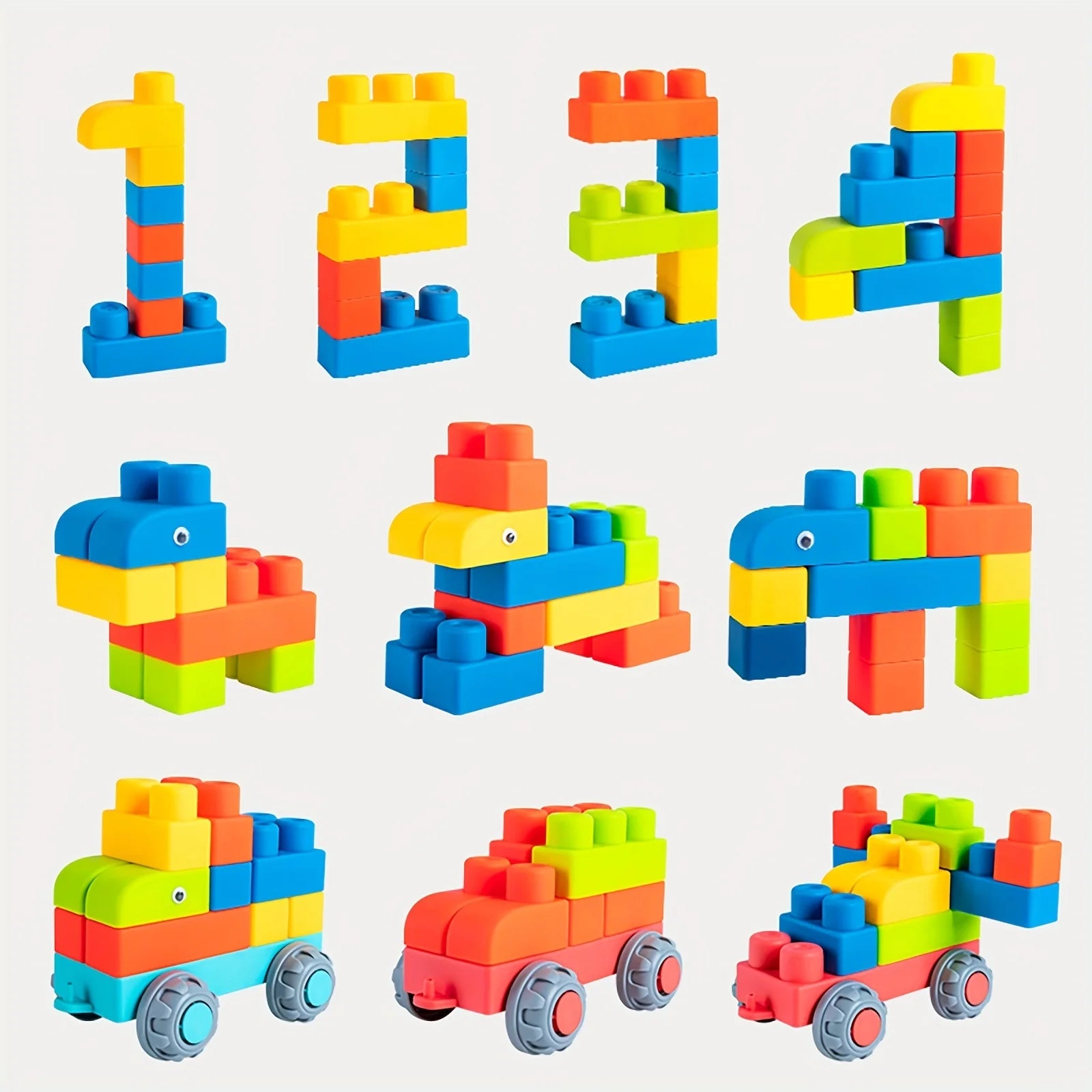 Weich Bausteine für Kinder – Sicheres Bauen, Spielen & Lernen