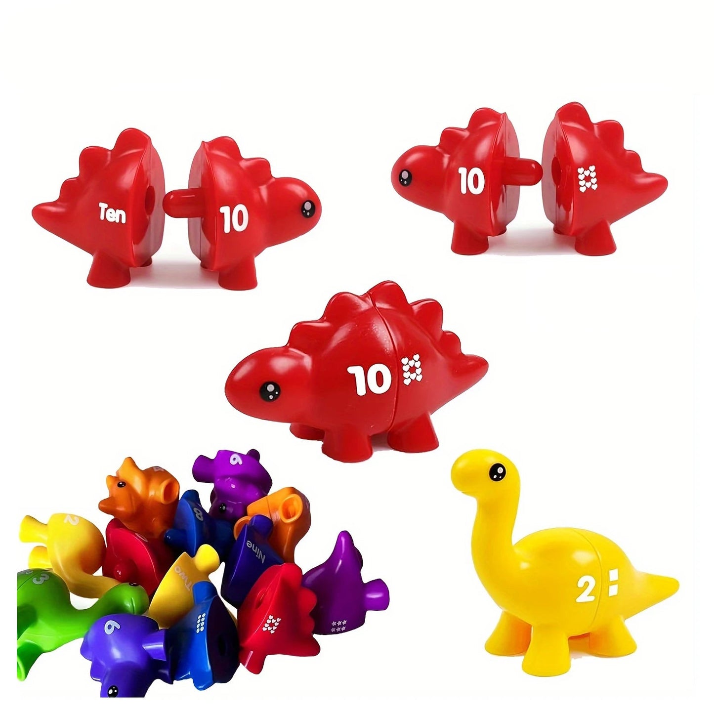 Dinosaurier Lernspielzeug – Farben, Zahlen & Buchstaben spielerisch entdecken