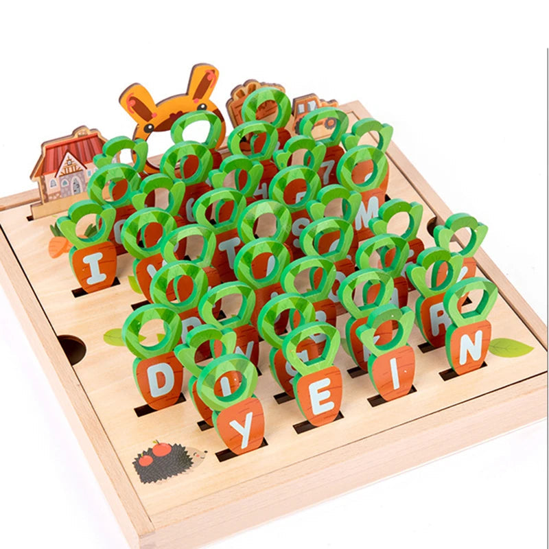 Montessori Lernspielzeug – Buchstaben & Motorik fördern