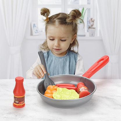 Kinder Küchen Spielset – Kreatives Kochspiel für kleine Chefs Silber