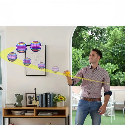 Magischer LED Fliegen Ball – Schweben, Werfen & Staunen