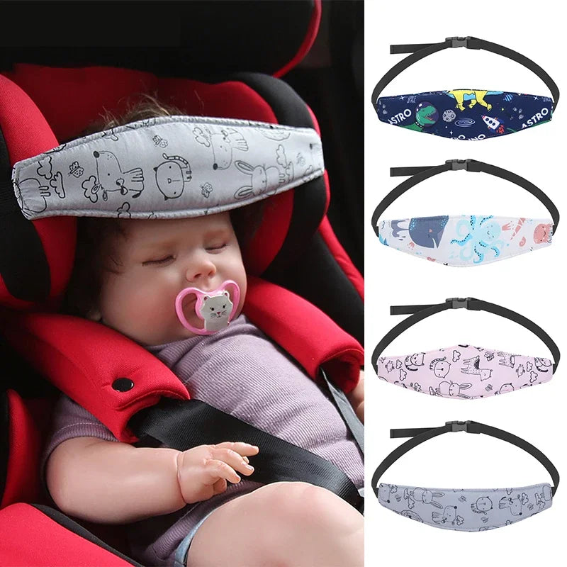 Baby Kopfstütze für Autositz & Kinderwagen – Sicher & Bequem