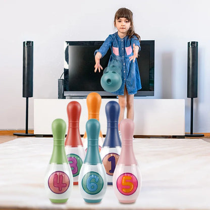 Buntes Kinder Bowling Set – Innenbereich & Im Freien Spielspaß für Kinder