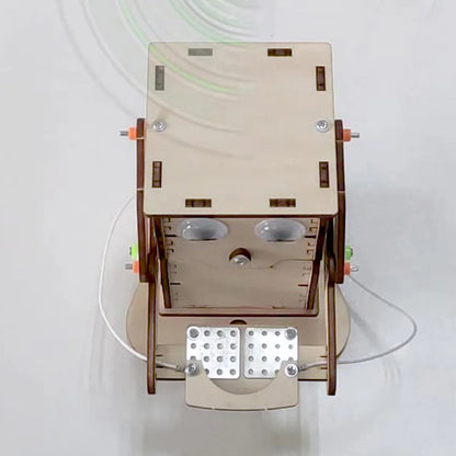 DIY Roboter Bausatz für Kinder – STEM Lernspielzeug aus Holz