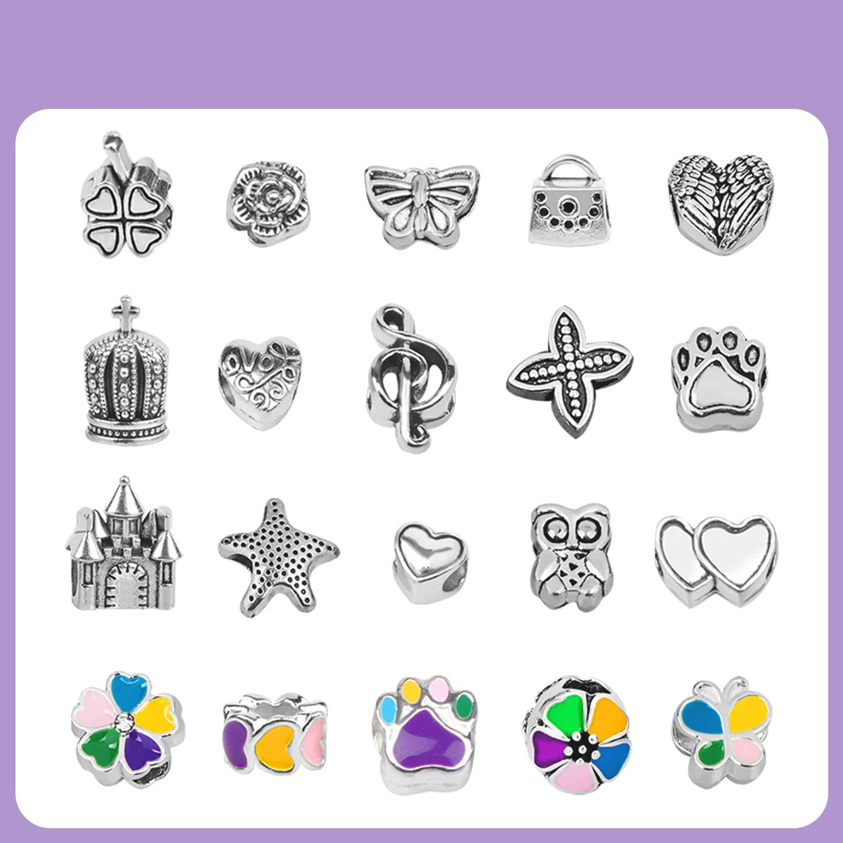 Schmuck-Bastelset für Mädchen – 66 Teile für Spaß & Kreativität