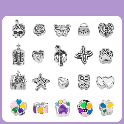 Schmuck-Bastelset für Mädchen – 66 Teile für Spaß & Kreativität