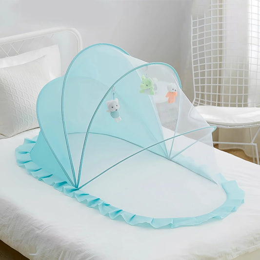 Faltbares Baby Moskitonetz – Vollschutz für Bett & Im Freien Grün