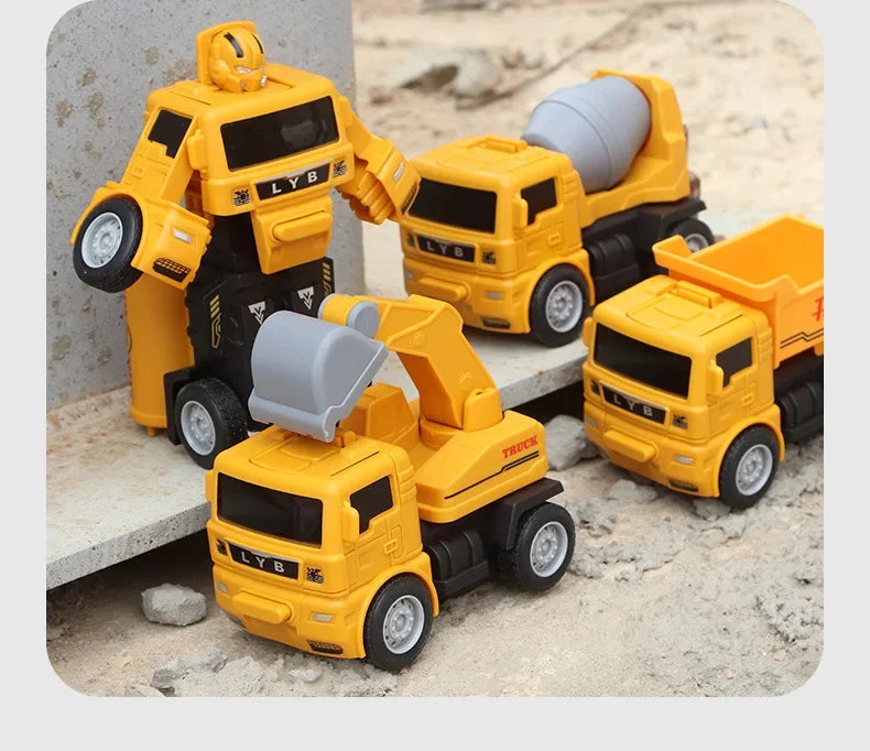 Transformierbarer Baumaschinen-LKW– Robust, spannend, vielseitig