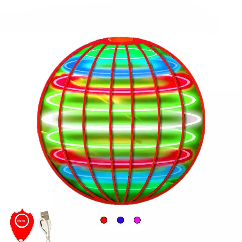 Magischer LED Fliegen Ball – Schweben, Werfen & Staunen