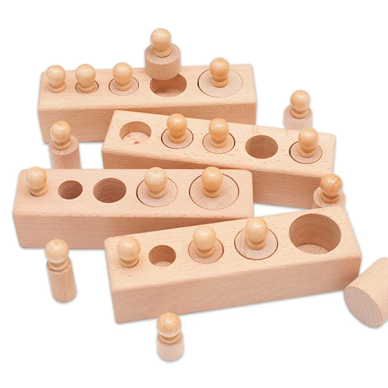 Montessori Lernspielzeug – Intelligentes Holzpuzzle für Kinder