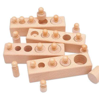 Montessori Lernspielzeug – Intelligentes Holzpuzzle für Kinder