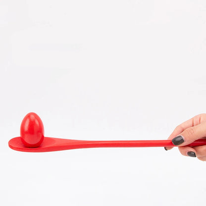 Holz-Ei-und-Löffel-Rennspiel – Gleichgewicht, Spaß & Bewegung für Kinder!