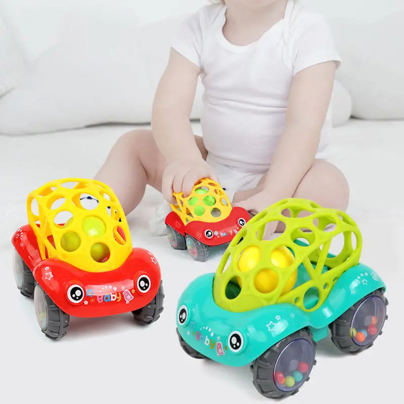 Weiche Silikonautos für Babys – Lernen & Spielen mit Spaß