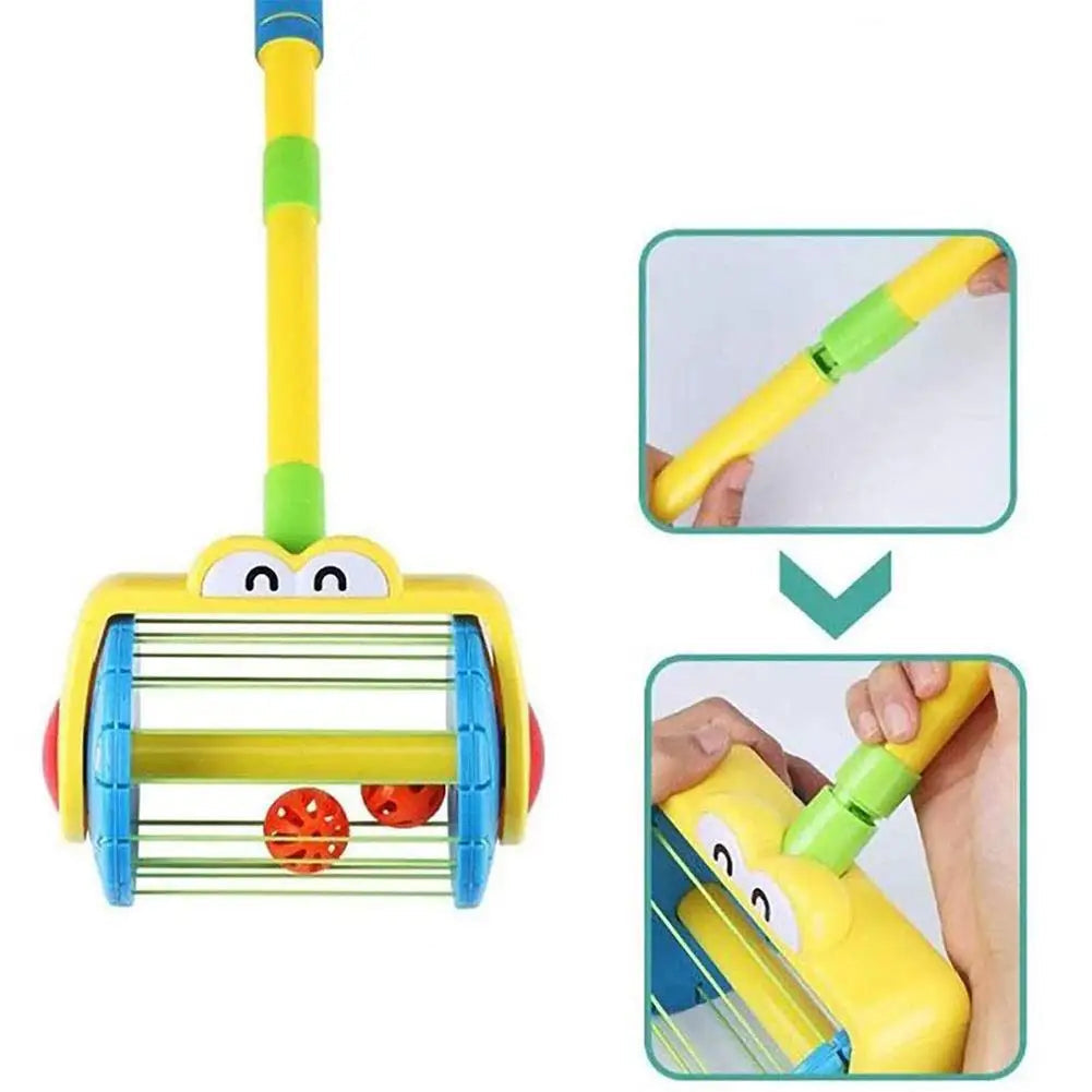 Elektrischer Kinderstaubsauger mit Ball-Funktion