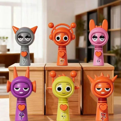 Sprunki Sammelfiguren-Satz – Gesichtsveränderungs-Minispielzeug für Fans
