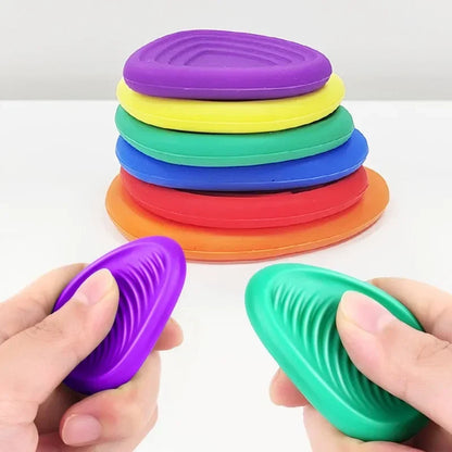 Silikon-Stein Fidget Toys – Beruhigt, fördert Konzentration und Motorik