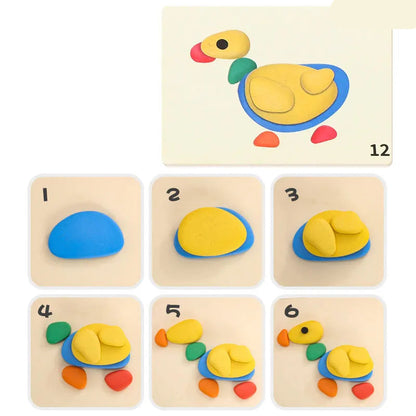 Rainbow Pebbles Montessori Lernspiel – Fördert Kreativität & Denken