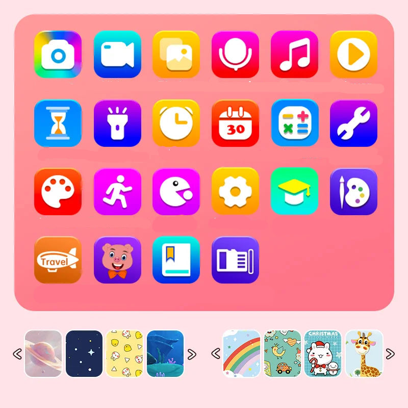 Interaktives Kinder Handy – Lernen, Selfies & Musik