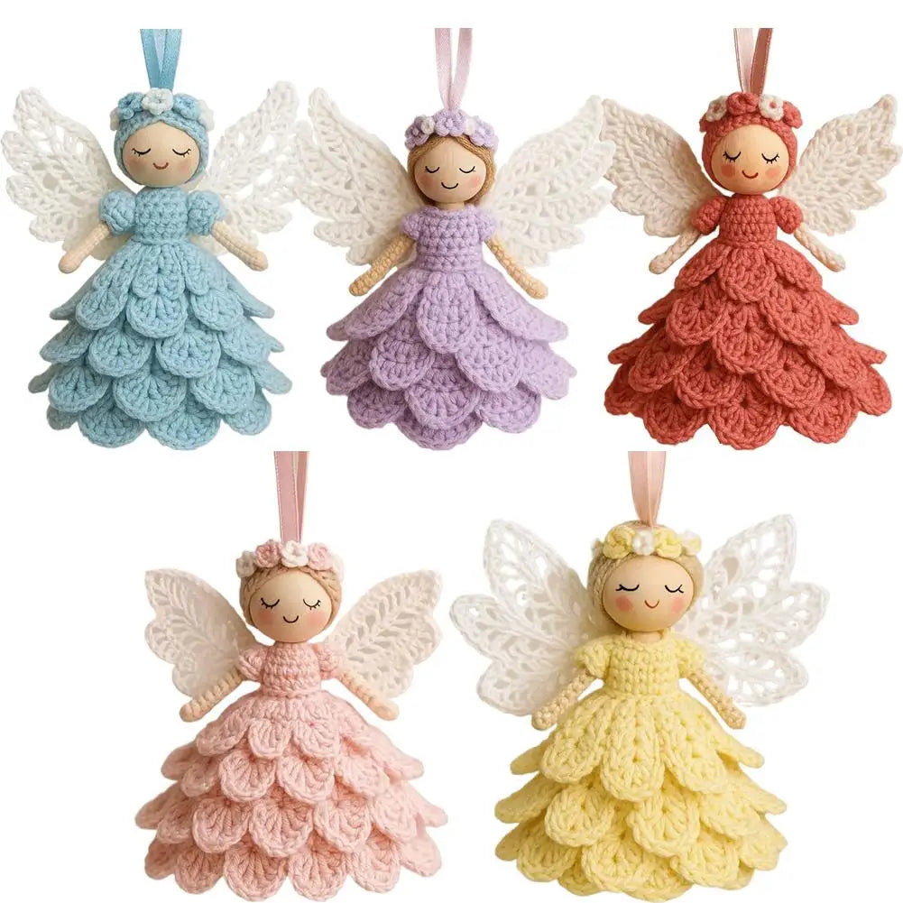 Crochet Angel Satz – Handgemachte Engel fürs Herz