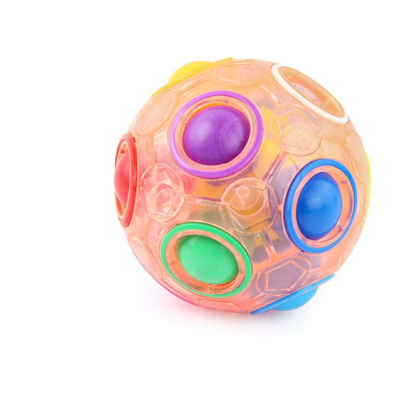 Magischer Regenbogen Puzzleball – Stressabbau für Kinder und Erwachsene