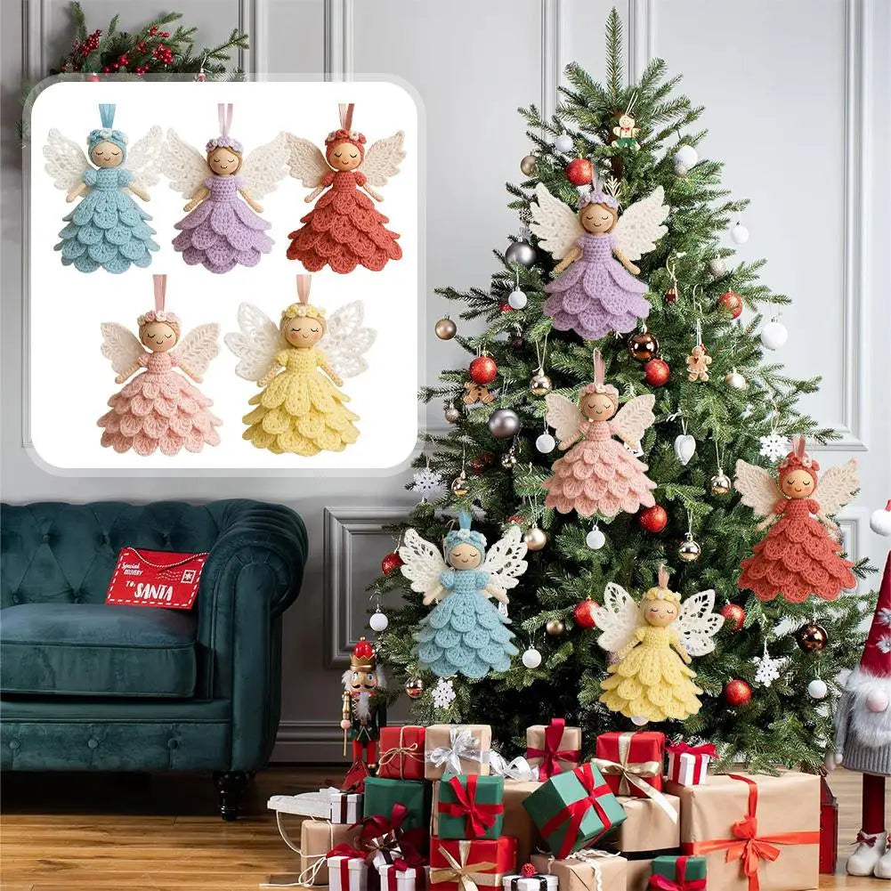 Crochet Angel Satz – Handgemachte Engel fürs Herz