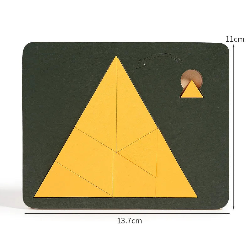 Intelligentes Holzpuzzle für Kinder – Logisches Denken leicht gemacht Stil 5
