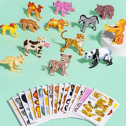 25 Stück Lustige Insekten Puzzles – Spaß & Lernen für Kinder