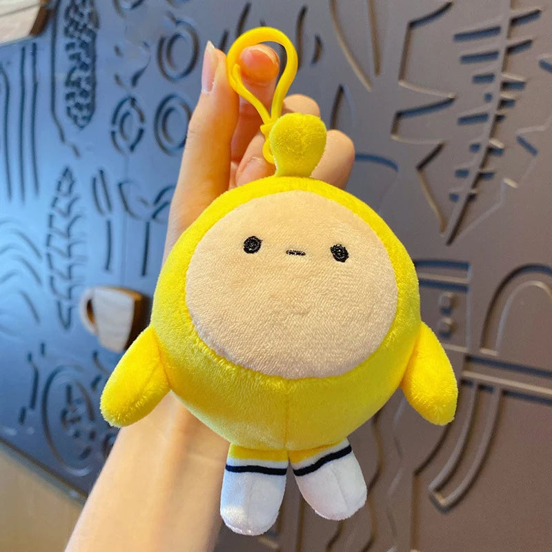 Karikatur Ei mit Maske – Süßer Glücksbringer & Stresslöser zum Mitnehmen!