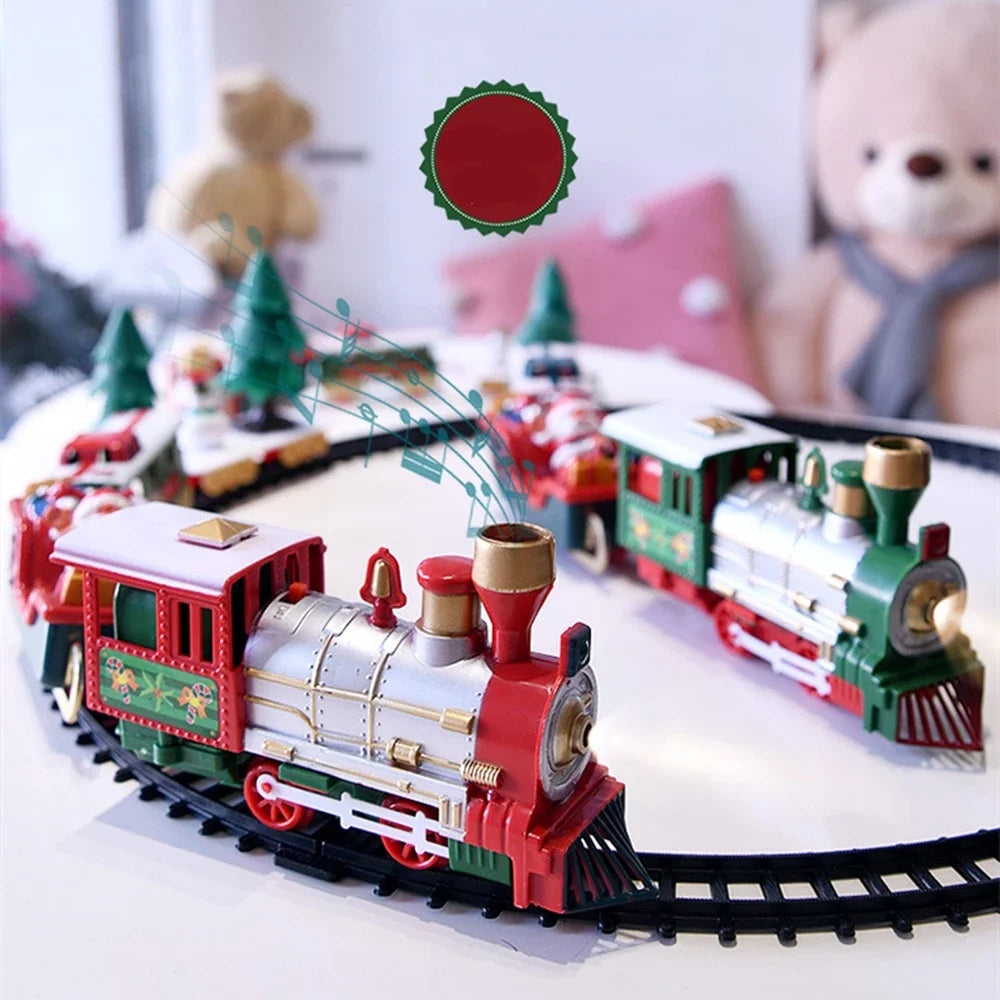 Weihnachtszug mit Licht und Klang