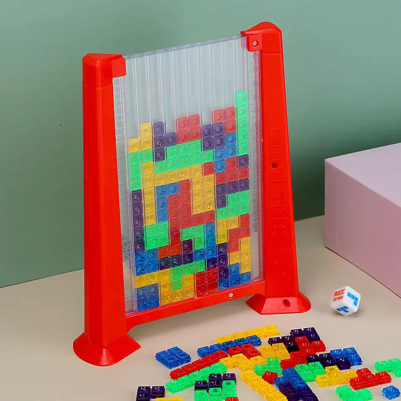 3D Tetris Puzzle – Kreatives Lernspiel für kluge Kinderhände