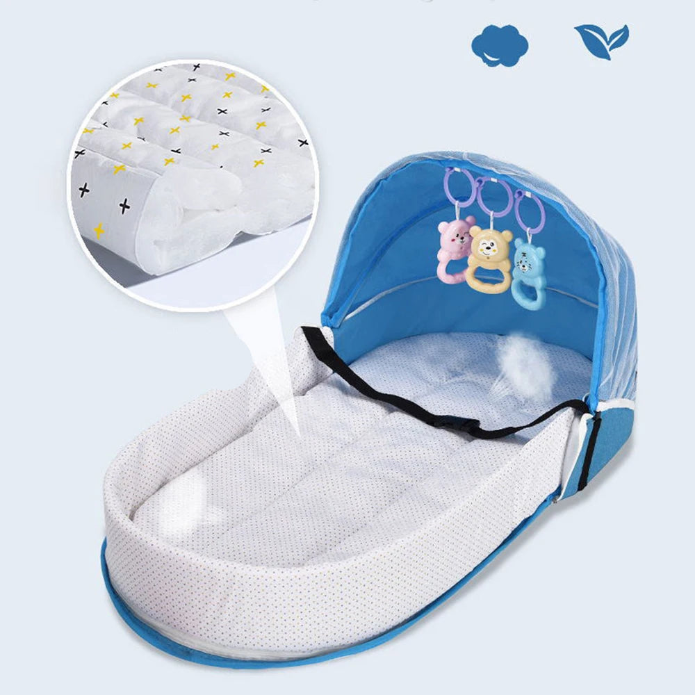 Battilo Babynest – Sicherer Schlaf & Schutz überall!