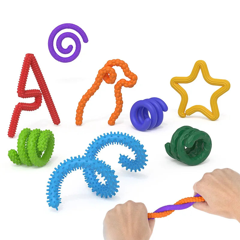 Texturierte Sensorik-Fidget Stöcke für Ruhe & Konzentration
