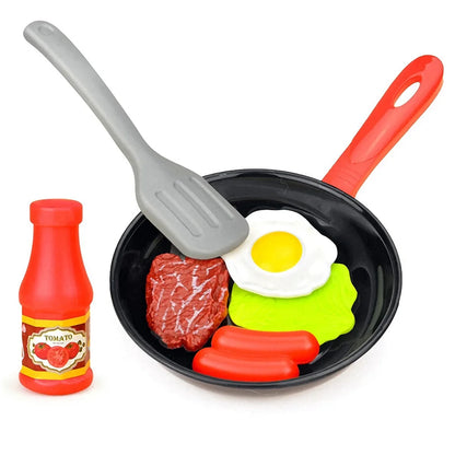 Kinder Küchen Spielset – Kreatives Kochspiel für kleine Chefs Schwarz