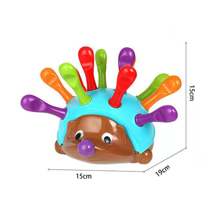 Montessori Puzzle Igel – Spielerisch Farben & Fokus fördern