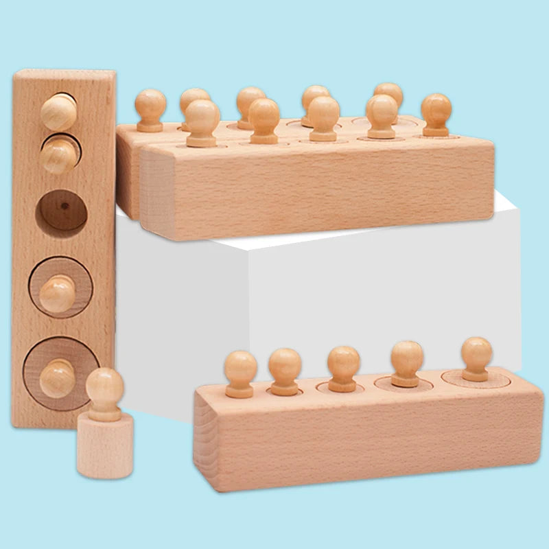 Montessori Lernspielzeug – Intelligentes Holzpuzzle für Kinder
