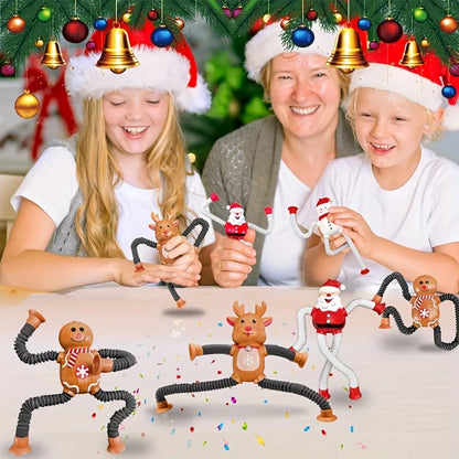 Dehnbare Weihnachtsfiguren – Santa & Co. für Spaß, Stressabbau & festliche Stimmung