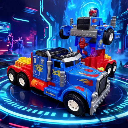 Transforming Truck mit Licht, Musik & Roboter-Verwandlung