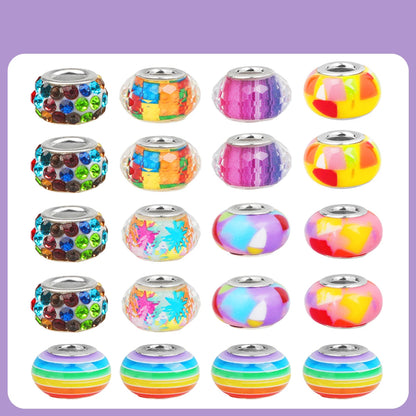 Schmuck-Bastelset für Mädchen – 66 Teile für Spaß & Kreativität
